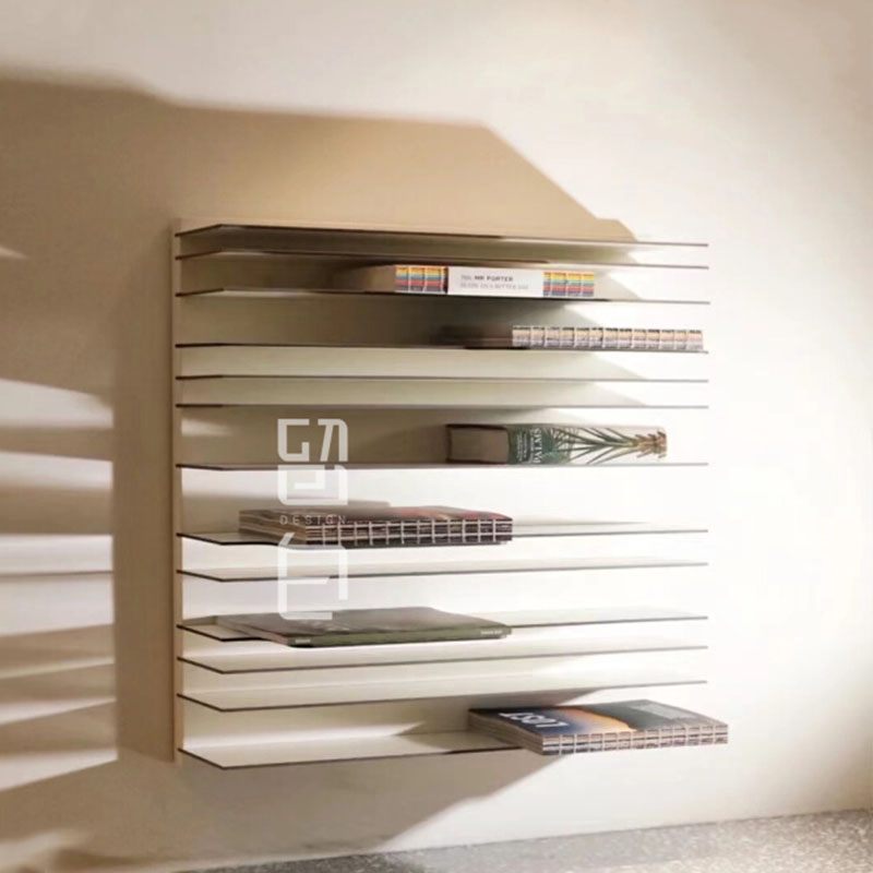 Home Bathroom Shelf - เก็บห้องนอนขาตั้งจอแสดงผลห้องนั่งเล่นมุมผนังห้องน้ําชั้นวาง Regale หนังสือนิตยสาร Nordic Estante ตกแต่งบ้าน