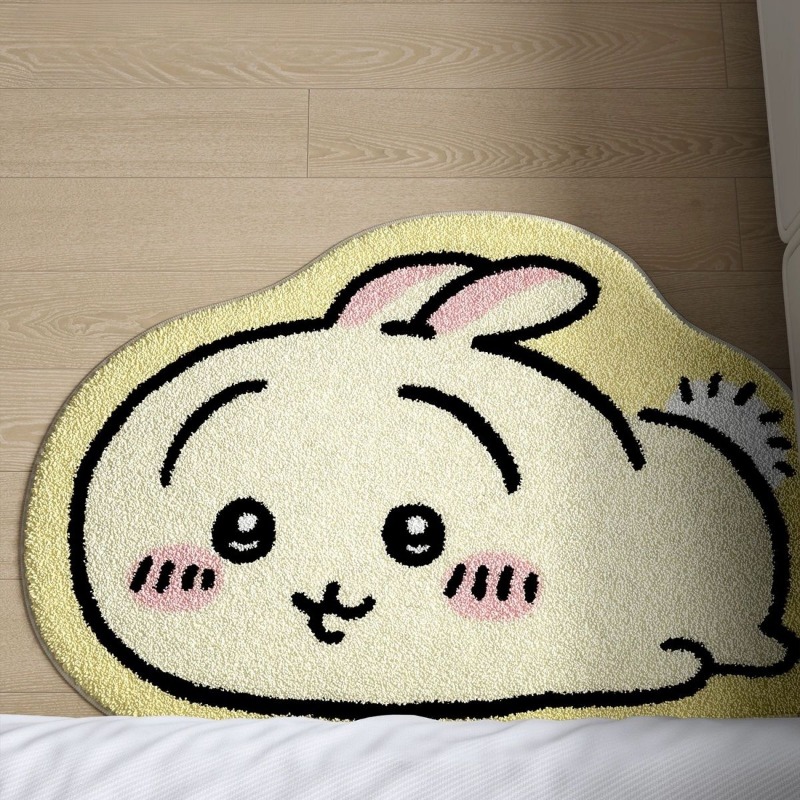 Home Bathroom Mats - พรมการ์ตูนชิคคาวะ อนิเมะ ฮาชิวาระ อุซางิ พรมปูพื้นห้องน้ำกันลื่น พรมปูพื้นรถยนต์