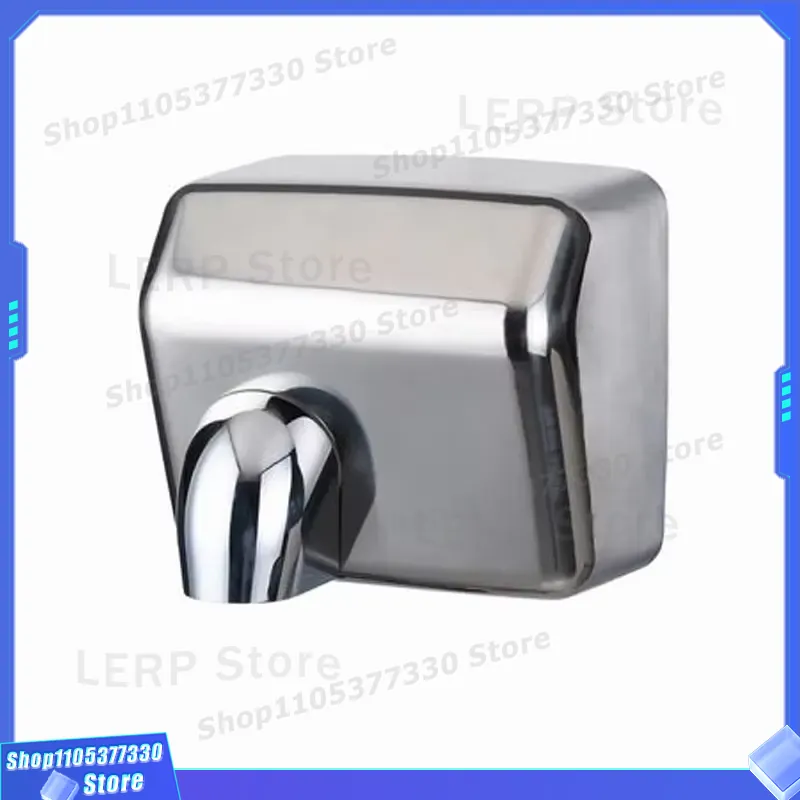 Home Bathroom Hand Dryer - เครื่องเป่ามือไฟฟ้าสแตนเลส 304 พร้อมเซ็นเซอร์อัตโนมัติ ติดผนังสำหรับโรงแรม บ้าน ห้องน้ำ