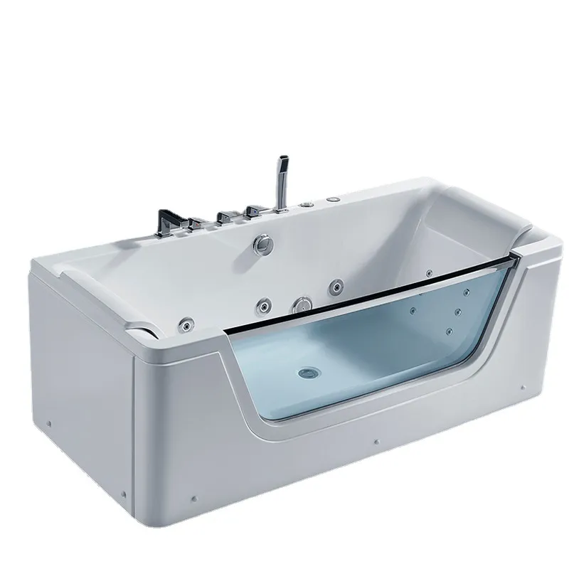อ่างอาบน้ำอคริลิกอัจฉริยะแบบสอ - Home Bathroom Jacuzzi Tub บทวิจารณ์และราคา