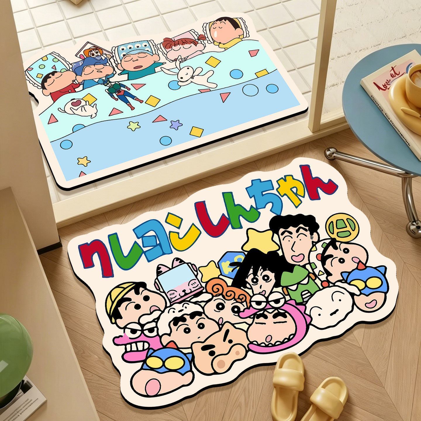 พรมเช็ดเท้าลายการ์ตูนเครยอนชิน - Home Goods Bathroom Mats บทวิจารณ์และราคา