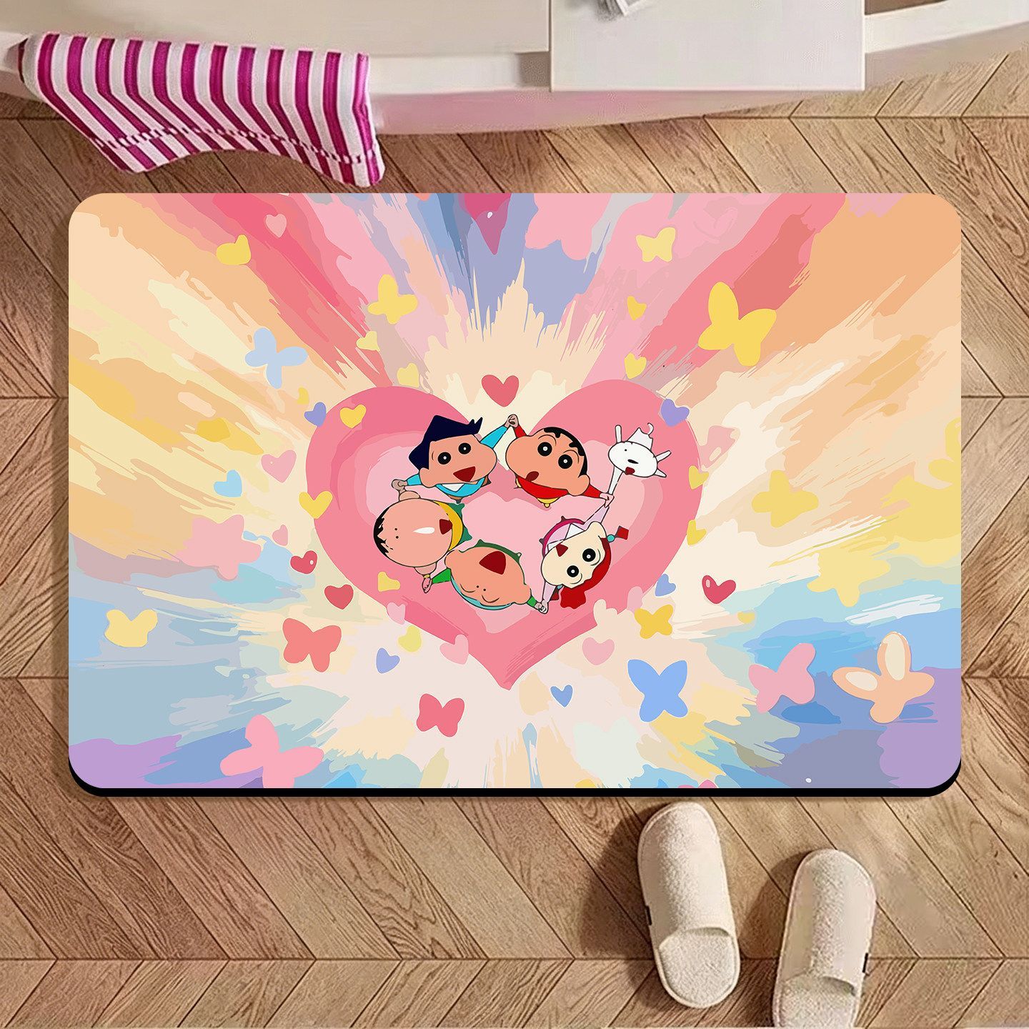 พรมเช็ดเท้าลายการ์ตูนเครยอนชิน - Home Goods Bathroom Mats บทวิจารณ์และราคา