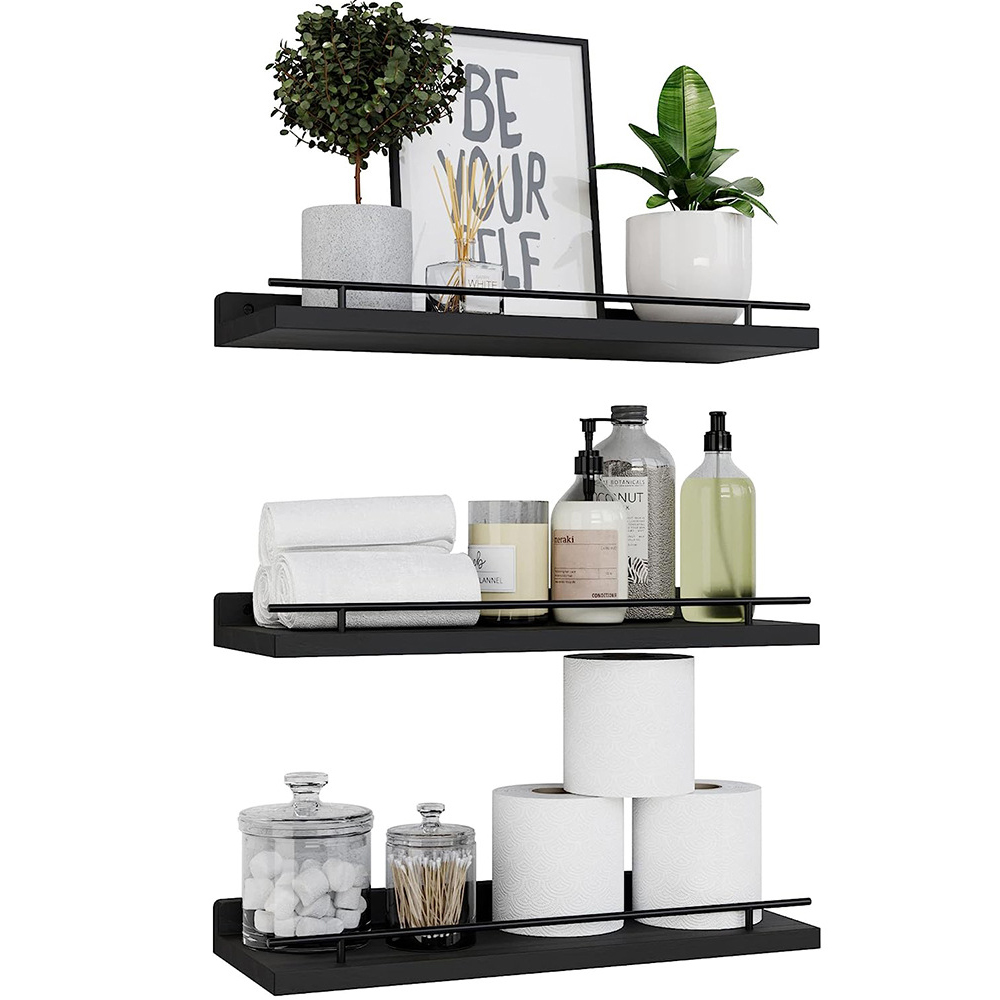 ชั้นวางของไม้ชั้นวางของในห้องน - Home Bathroom Shelf บทวิจารณ์และราคา