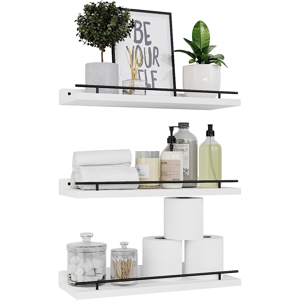 ชั้นวางของไม้ชั้นวางของในห้องน - Home Bathroom Shelf บทวิจารณ์และราคา