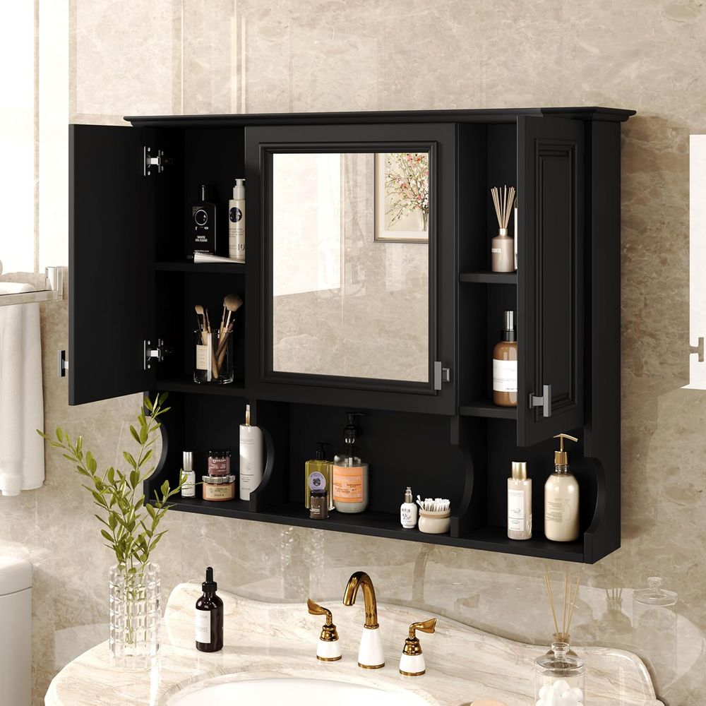 ตู้ติดผนังห้องน้ำพร้อมกระจก, ต - Home Bathroom Shelf บทวิจารณ์และราคา