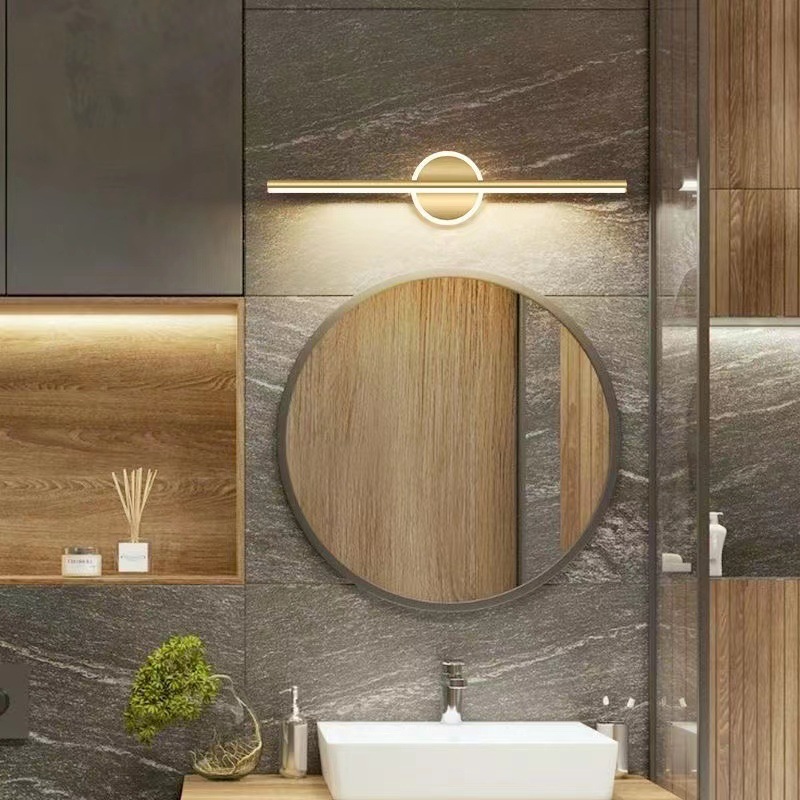 โมเดิร์นโคมไฟกระจก LED 40/55 ซ - Home Theater Bathroom บทวิจารณ์และราคา