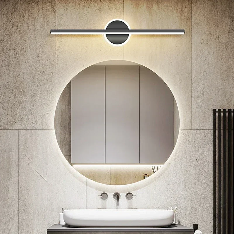 โมเดิร์นโคมไฟกระจก LED 40/55 ซ - Home Theater Bathroom บทวิจารณ์และราคา