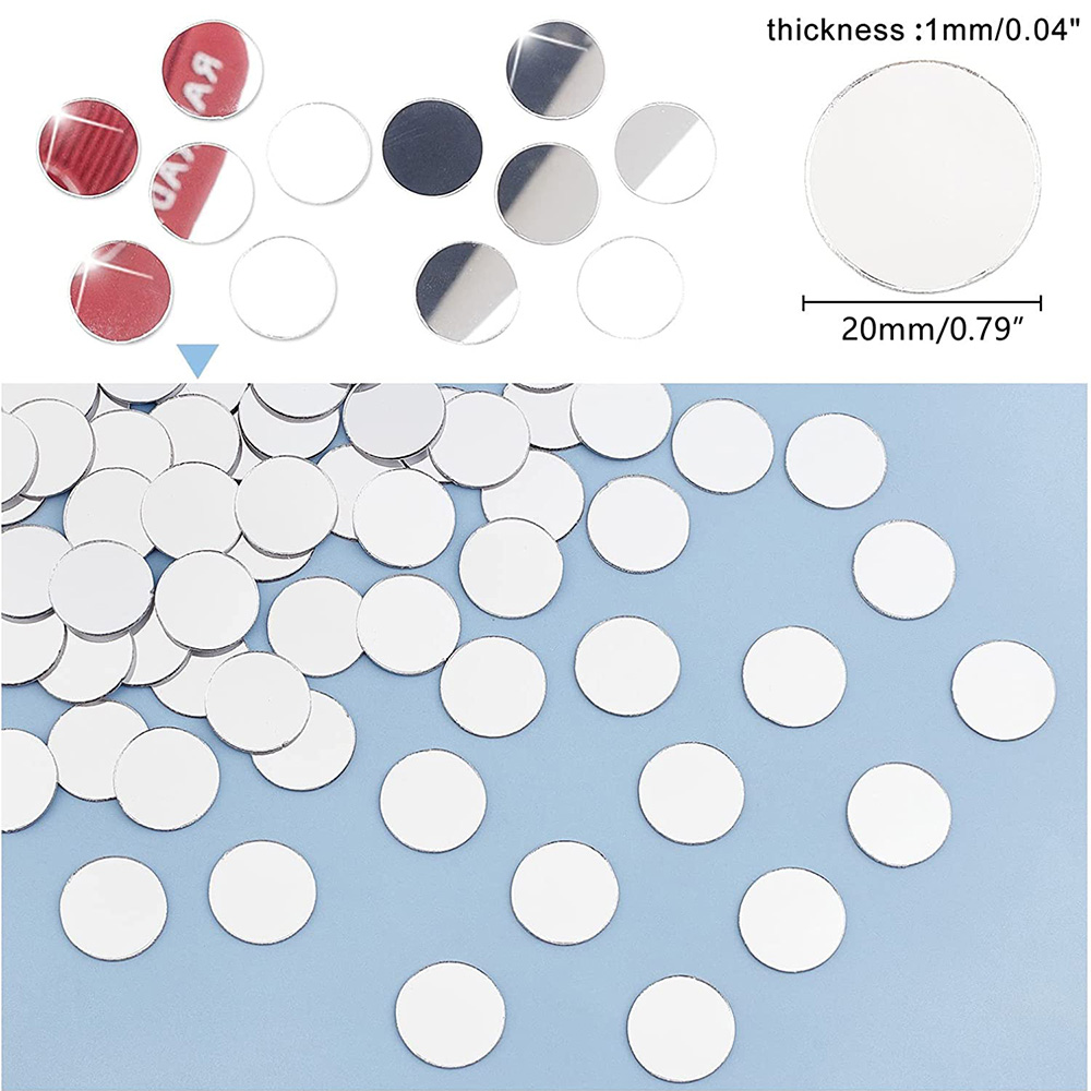 50PCS รอบมินิโมเสคกระเบื้องกระ - Home Theater Bathroom บทวิจารณ์และราคา