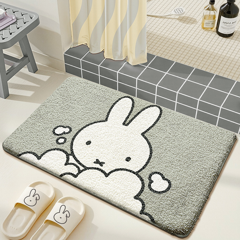 แผ่นรองพื้นลายมิฟฟี่น่ารัก แผ่ - Home Goods Bathroom Mats บทวิจารณ์และราคา