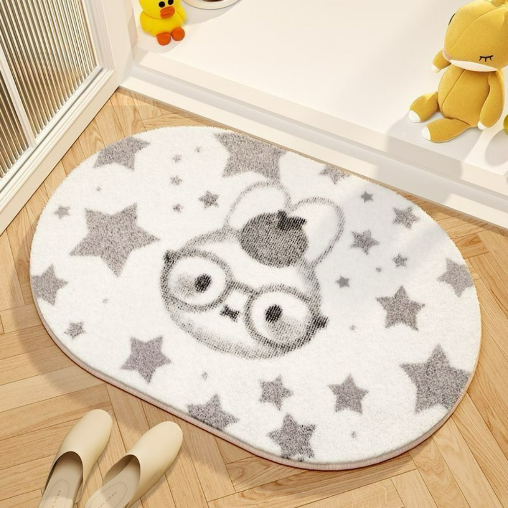 มิฟฟี่พรมปูพื้นลายการ์ตูน ผ้าข - Home Goods Bathroom Mats บทวิจารณ์และราคา