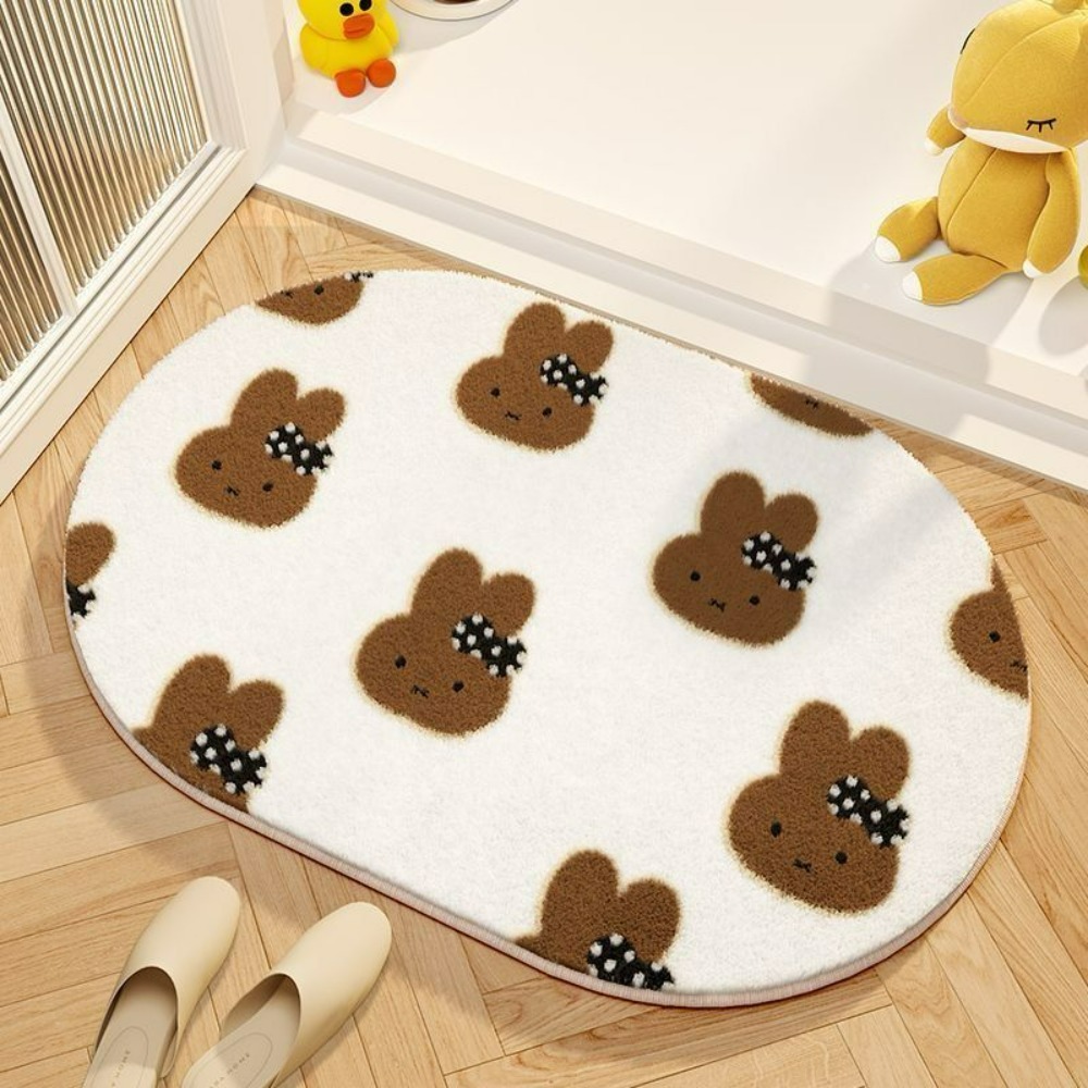 มิฟฟี่พรมปูพื้นลายการ์ตูน ผ้าข - Home Goods Bathroom Mats บทวิจารณ์และราคา