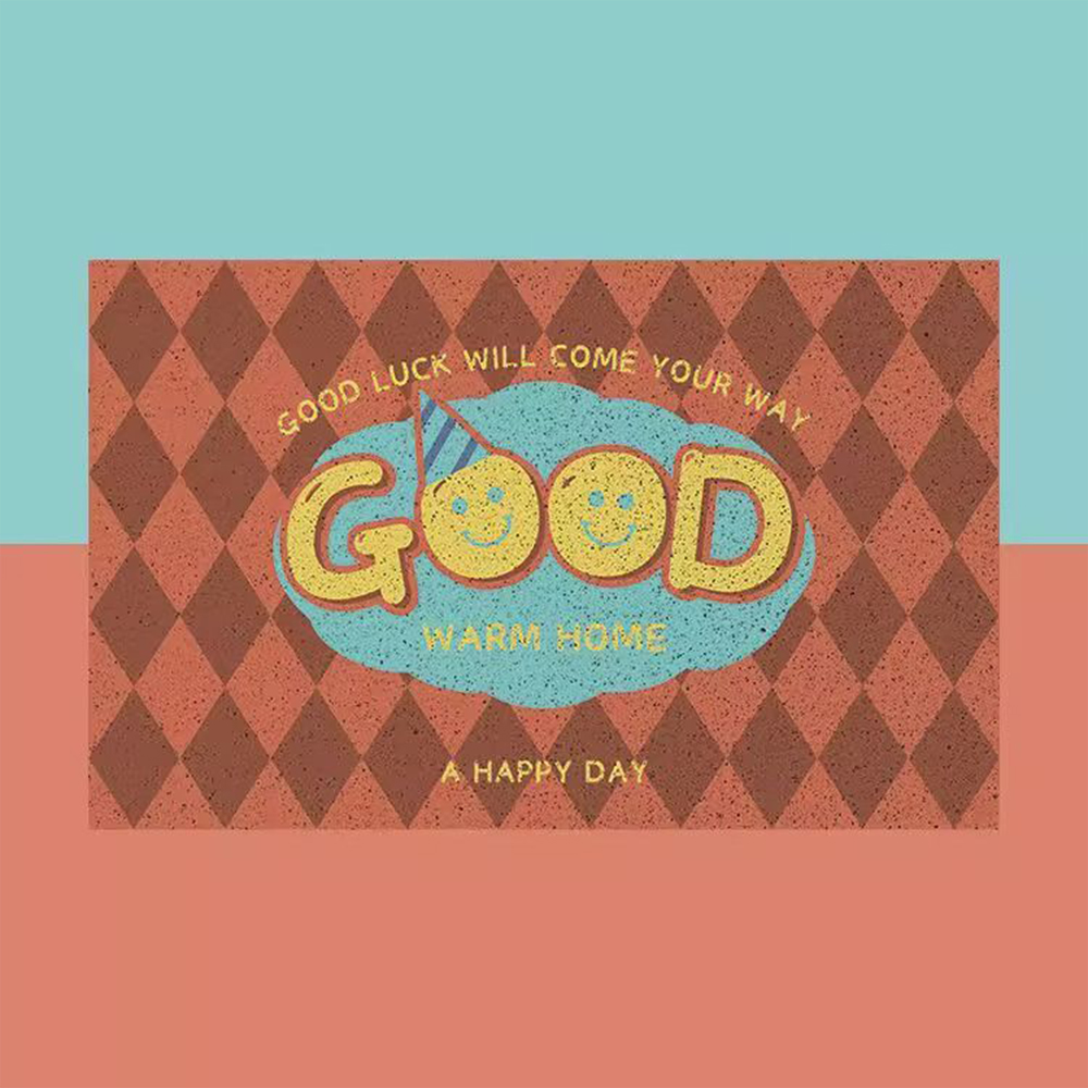 พรมเช็ดเท้าลายหน้ายิ้มน่ารัก พ - Home Goods Bathroom Mats บทวิจารณ์และราคา