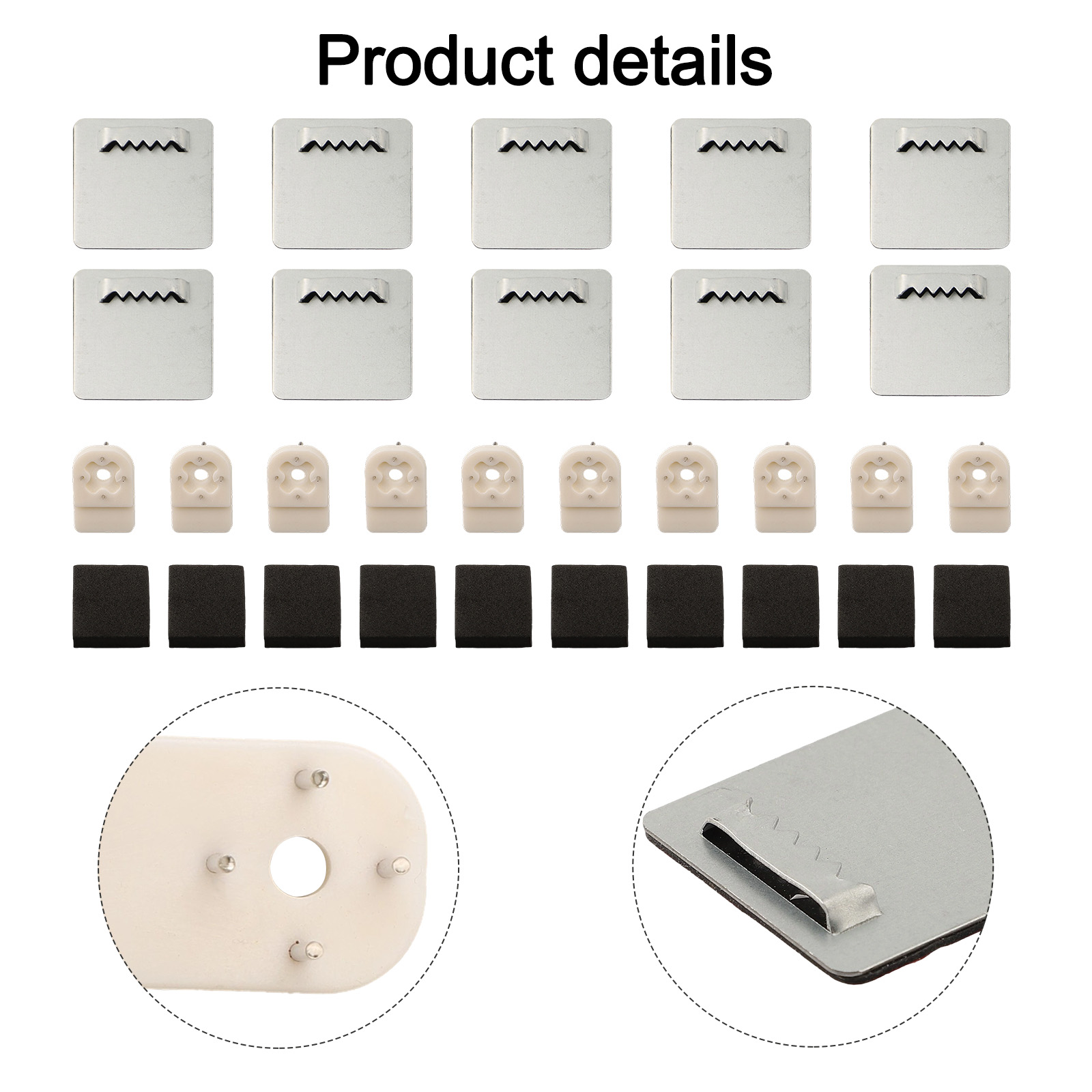 10PCS กรอบรูปแขวนกระจกห้องน้ํา - Home Theater Bathroom บทวิจารณ์และราคา