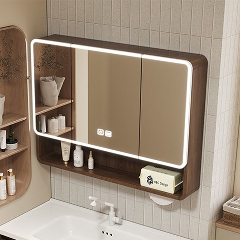 ตู้ห้องน้ำแบบมีกระจก ชั้นวางขอ - Home Bathroom Shelf บทวิจารณ์และราคา