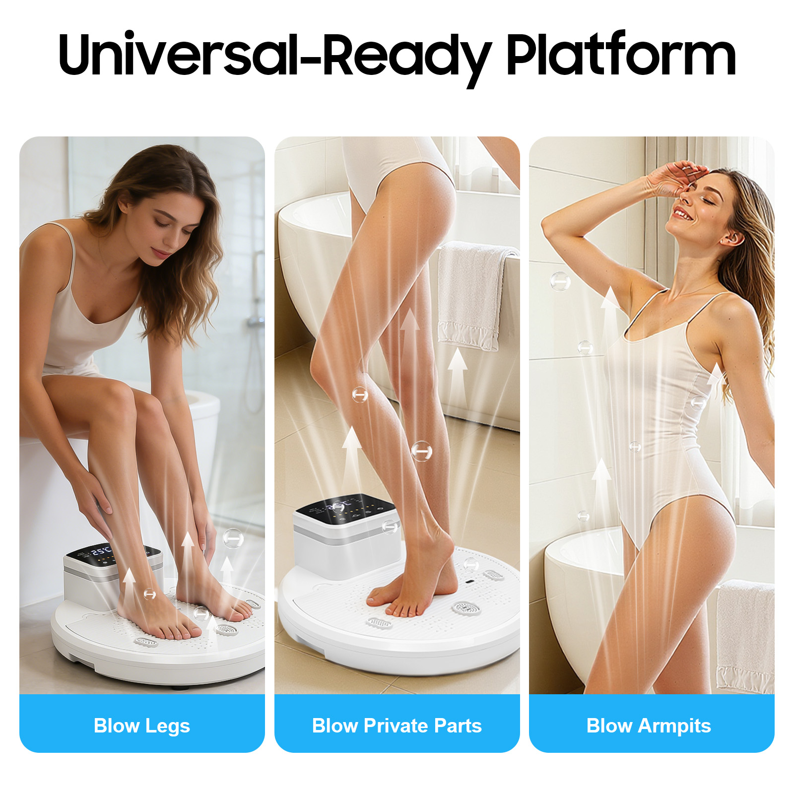 เครื่องเป่าตัวอัจฉริยะ 1400 วั - Home Bathroom Hand Dryer บทวิจารณ์และราคา