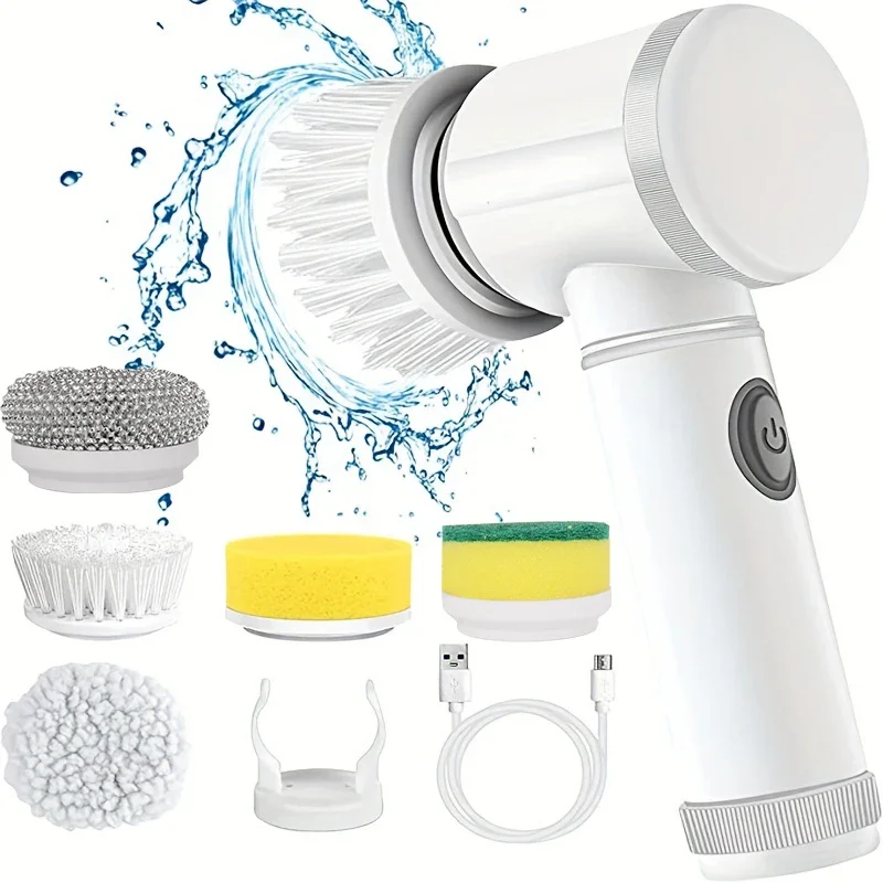 เครื่องขัดพื้นแบบหมุนไฟฟ้าไร้ส - Home Bathroom Cleaner บทวิจารณ์และราคา
