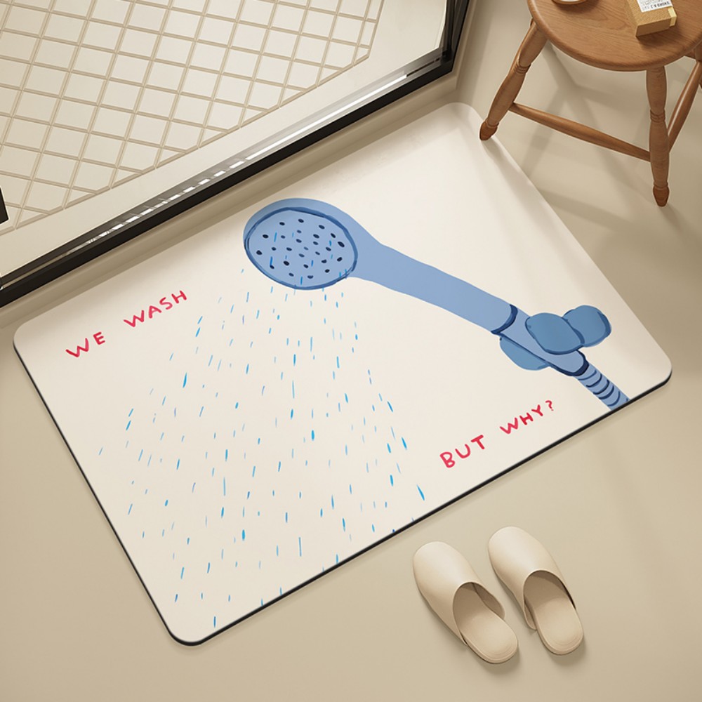 VIKAMA ห้องน้ำกระเบื้องเสื่ออา - Home Goods Bathroom Mats บทวิจารณ์และราคา