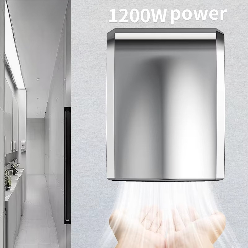 เครื่องเป่ามืออัตโนมัติความเร็ - Home Bathroom Hand Dryer บทวิจารณ์และราคา