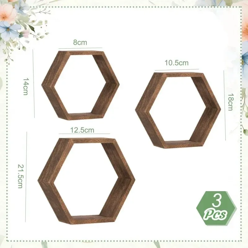 ชั้นวางของติดผนังรูปหกเหลี่ยมร - Home Bathroom Shelf บทวิจารณ์และราคา