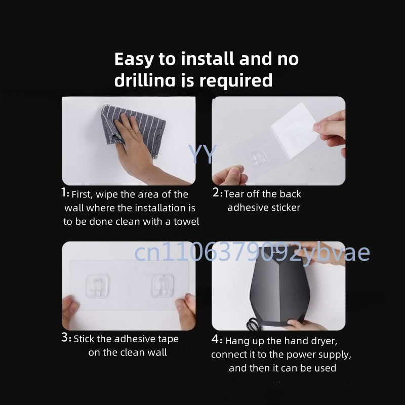 เครื่องเป่ามืออัตโนมัติอัจฉริย - Home Bathroom Hand Dryer บทวิจารณ์และราคา