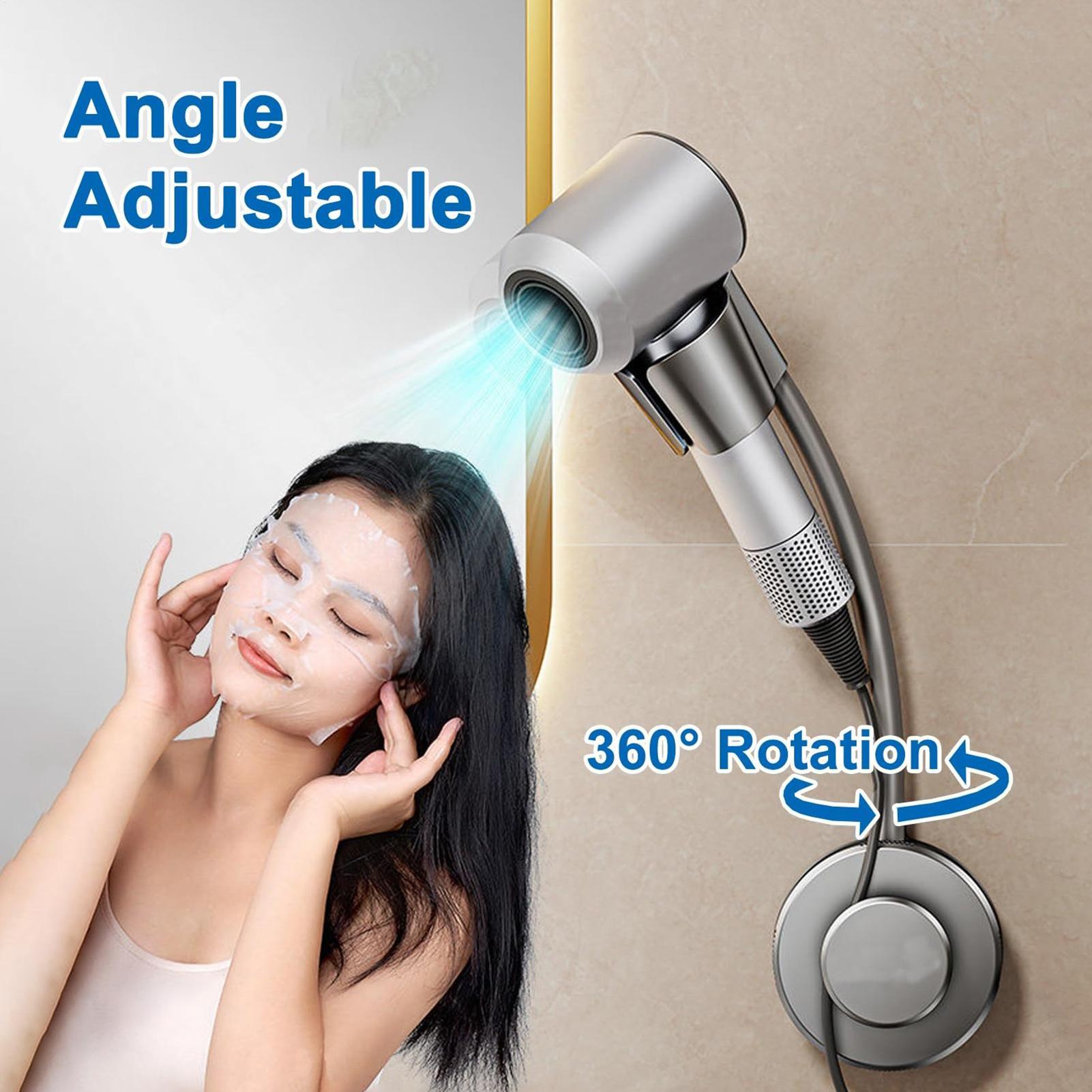 ขาตั้งไดร์เป่าผมแบบปรับได้ 360 - Home Bathroom Hand Dryer บทวิจารณ์และราคา