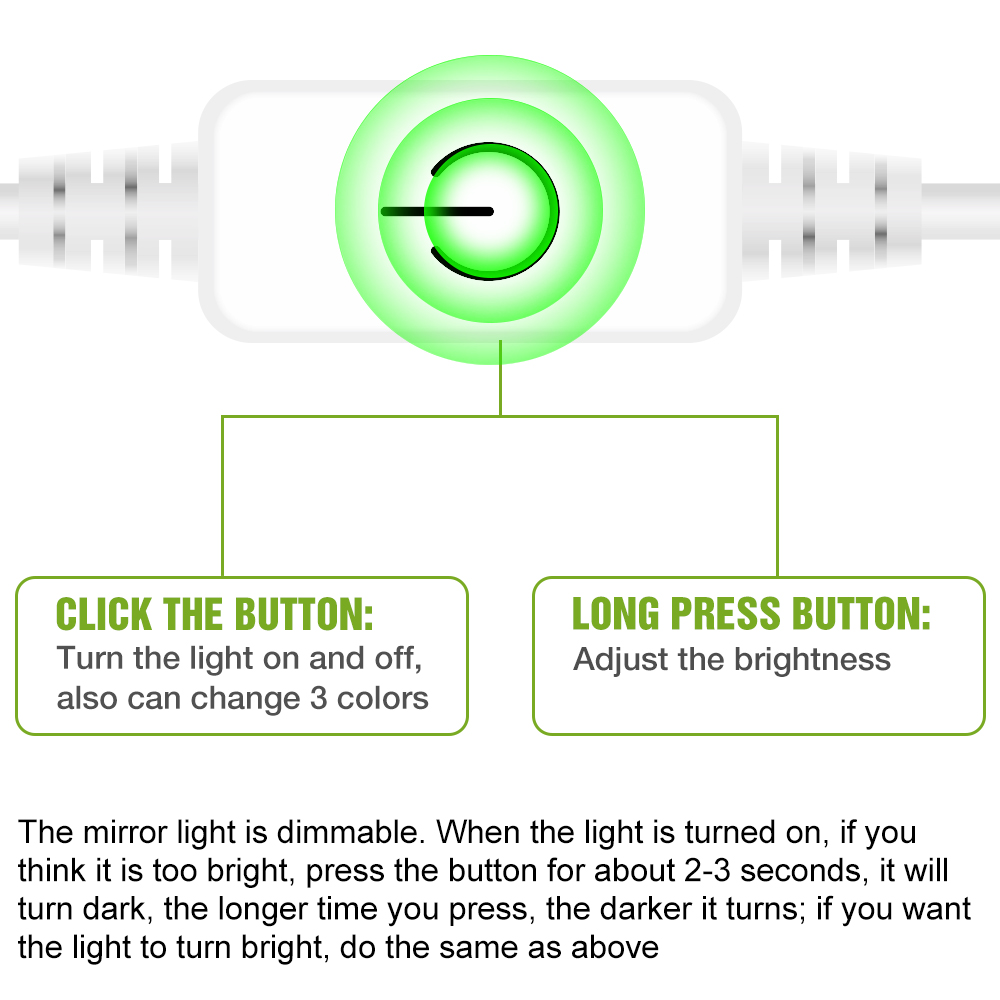 ไฟ LED สำหรับกระจกแต่งหน้า แบบ - Home Theater Bathroom บทวิจารณ์และราคา