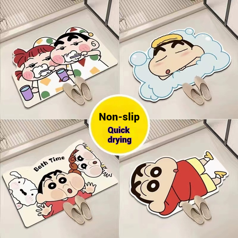 ห้องอาบน้ําดูดซับน้ําแห้งเร็วแ - Home Goods Bathroom Mats บทวิจารณ์และราคา