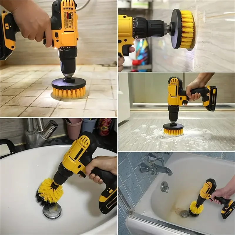 ชุดแปรงขัดทำความสะอาด 3 ชิ้น/ช - Home Bathroom Cleaner บทวิจารณ์และราคา