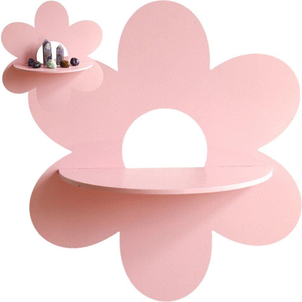 ที่แขวนผนังรูปดอกไม้ ชั้นวางขอ - Home Bathroom Shelf บทวิจารณ์และราคา