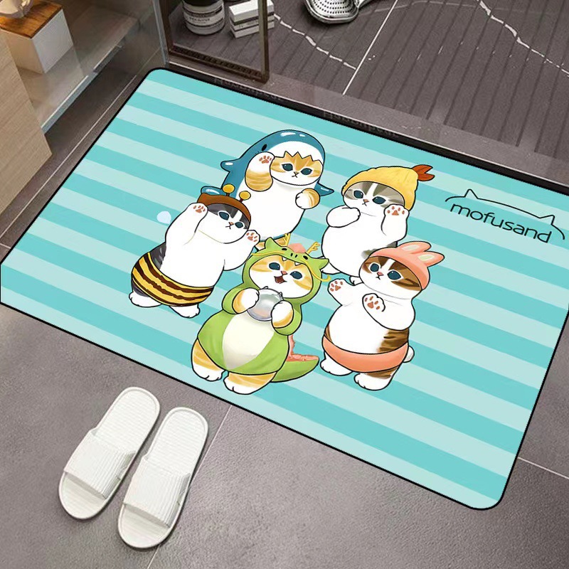 แผ่นรองพื้นดูดซับน้ำลายไดอะตอม - Home Bathroom Mats บทวิจารณ์และราคา