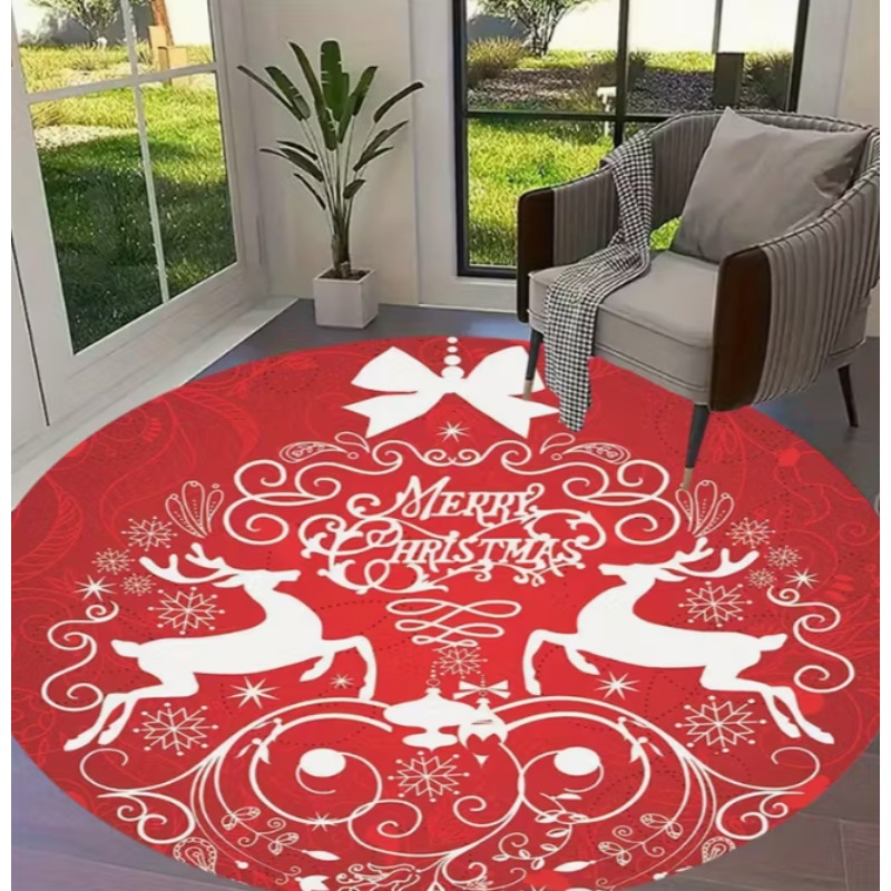 พรมธีมคริสต์มาส ลายซานตาคลอสแล - Home Goods Bathroom Mats บทวิจารณ์และราคา