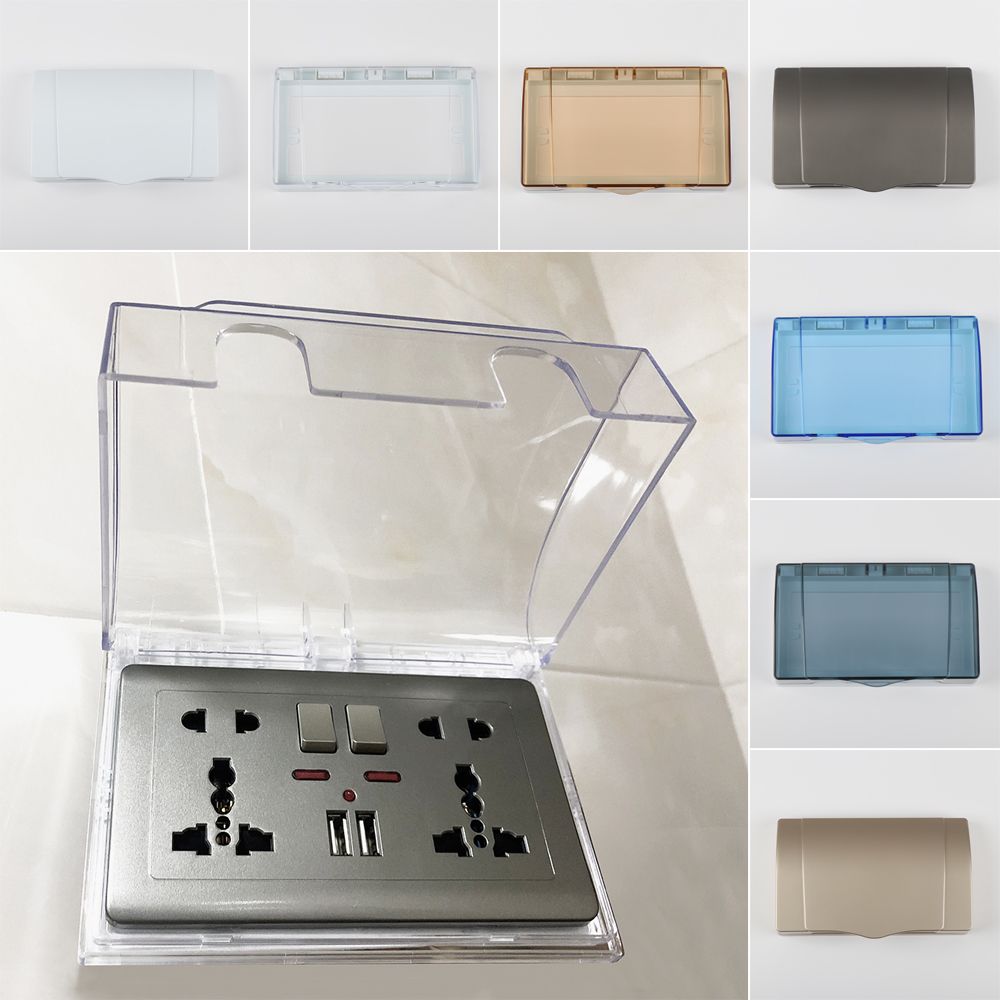 1ชิ้น86ชนิดคู่ป้องกันซ็อกเก็ตป - Home Theater Bathroom บทวิจารณ์และราคา