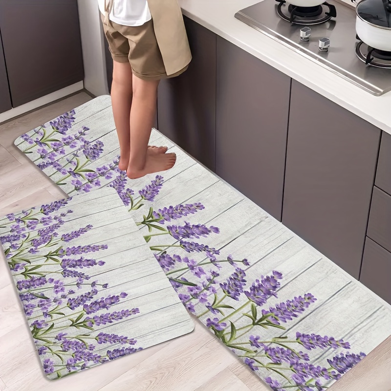 VIKAMA พรมปูพื้นลายดอกไม้และพื - Home Bathroom Door Design บทวิจารณ์และราคา