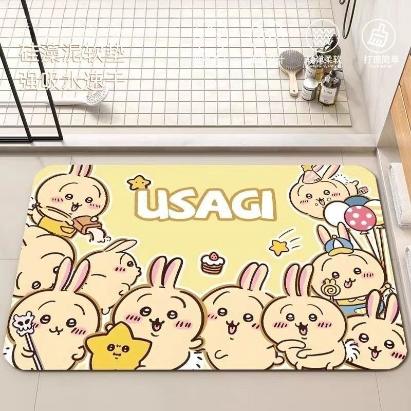 อะนิเมะ ชิอิคาวะ ฮาชิแวร์ อุซา - Home Goods Bathroom Mats บทวิจารณ์และราคา