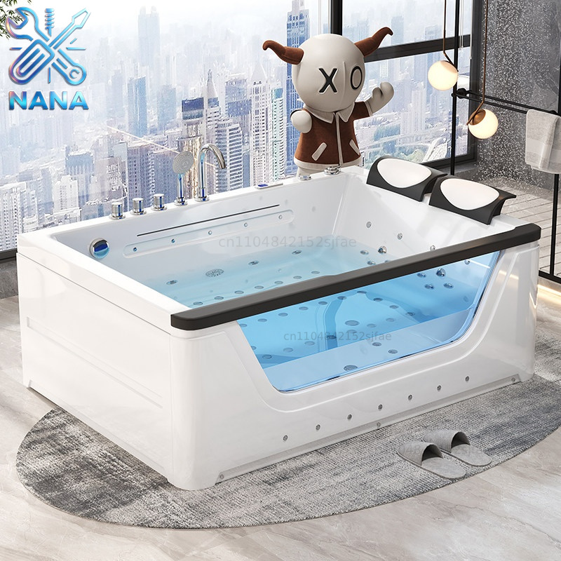อ่างจากุซซี่อะคริลิก 2 ที่นั่ง - Home Bathroom Jacuzzi Tub บทวิจารณ์และราคา