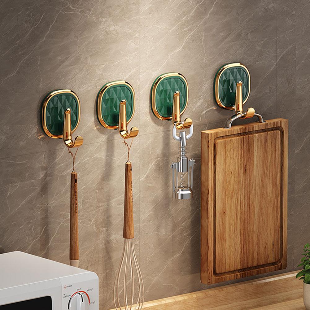 1/2/4/5/10pcs Strong กาวตะขอติ - Home Bathroom Shelf บทวิจารณ์และราคา
