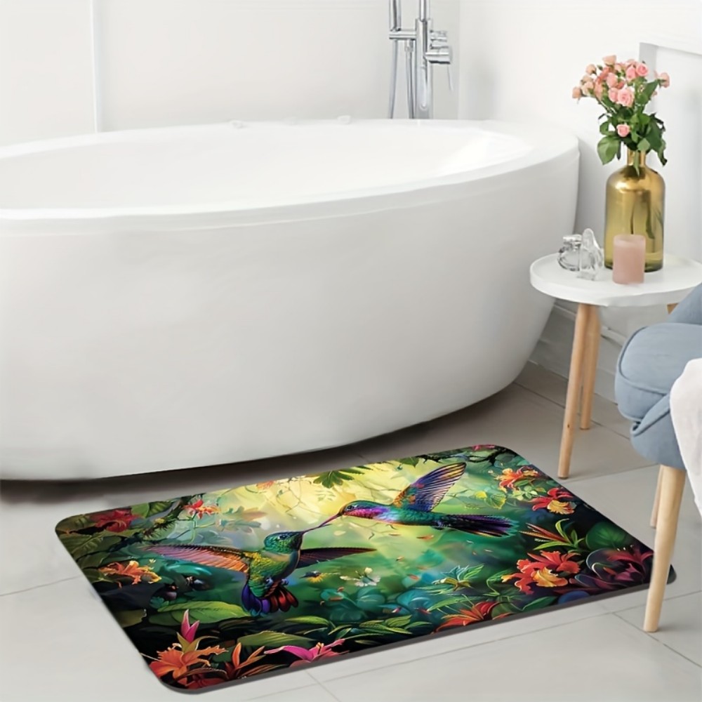 VIKAMA สปริง ฮัมมิ่งเบิร์ด พรม - Home Bathroom Door Design บทวิจารณ์และราคา