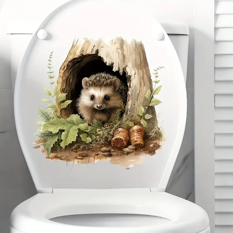 Little Hedgehog Hole Decal,รูป - Home Bathroom Door Design บทวิจารณ์และราคา