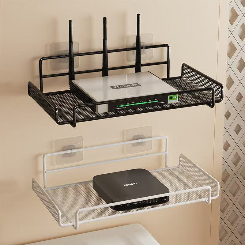 ชั้นวางเราเตอร์สแตนเลสแบบไม่ต้ - Home Bathroom Shelf บทวิจารณ์และราคา