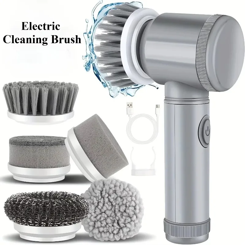 เครื่องขัดพื้นไร้สายแบบหมุนไฟฟ - Home Bathroom Cleaner บทวิจารณ์และราคา