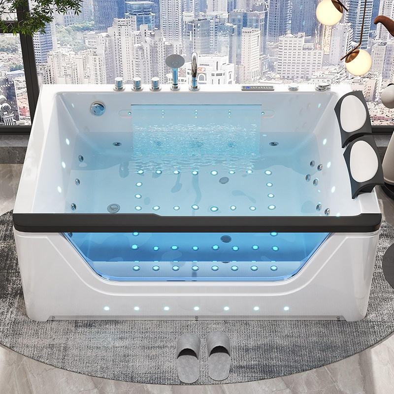 อ่างจากุซซี่อะคริลิก 2 ที่นั่ง - Home Bathroom Jacuzzi Tub บทวิจารณ์และราคา
